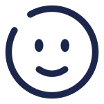 Smile Circle SVG Icon